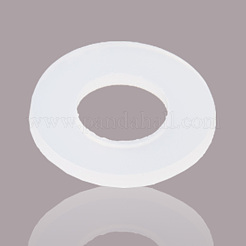 ナイロンワッシャー100個  断熱シム  ホワイト  10x1mm&nbsp;FIND-CN0002-17B