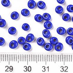 TOHO差し玉ビーズ  日本製シードビーズ  （不透明なネイビーブルー48)個  4.5x4x3mm  穴：1.2mm  約450 G /袋&nbsp;SEED-TM04-48