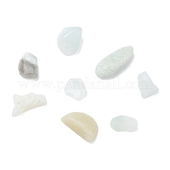 天然フラワーアマゾナイトチップビーズ  穴なし/ドリルなし  2~8x2~4mm  約8500個/500g&nbsp;G-O103-11