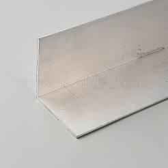 アルミニウム合金L字型アングル  プラチナ  330x50x2mm&nbsp;DIY-WH0816-039P