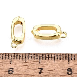 真鍮エンハンサーショートナーベイル  ヒンジ式ペンダントベイル  カン付き  長持ちメッキ  ゴールドカラー  12.5x5x3mm  穴：1.2mm&nbsp;KK-N285-02A-G