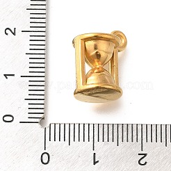 イオンプレーティング（IP）304ステンレスペンダント  砂時計チャーム  18KGP本金メッキ  15.5x13x10mm  穴：2mm&nbsp;STAS-I321-63G