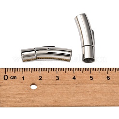 変色しにくい304ステンレススチール製バヨネット留め具  コラム  ステンレス鋼色  30x9x8mm  穴：6mm&nbsp;STAS-I013-6mm