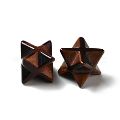 ナチュラルレッドタイガーアイビーズ  穴なし/ドリルなし  染め  スター  12.5~13x12.5~13x12.5~13mm&nbsp;G-A206-01B-33