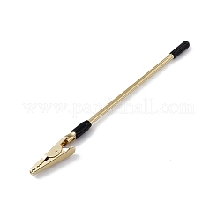 鉄ブレスレットツールジュエリーヘルパーワニ口クリップ  ブレスレット留めヘルパーツール  ゴールドカラー  15.5x1.2x0.75cm&nbsp;TOOL-C008-01G