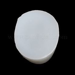 DIYのトナカイヘッド食品グレードのシリコーン型  フォンダン型  ホワイト  88x77x41mm  内径：66x54mm&nbsp;DIY-F136-01