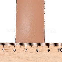 2m平革紐  ジュエリー作りのための  淡い茶色  25x2mm  約2.19ヤード（2m）/ pc&nbsp;LC-WH0007-07C-04