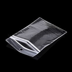 PVC製再封可能な包装袋  セルフシールバッグ  長方形  透明  13x9x0.02cm  片側の厚さ：4.7ミル（0.12mm）&nbsp;OPP-N002-01B