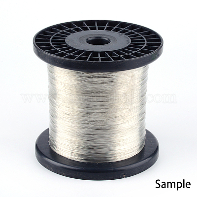 ラウンド銅ジュエリーワイヤー  ダークチソウ  18ゲージ  1.0mm  約459.31フィート（140m）/ 1000g&nbsp;CWIR-S003-1.0mm-15-1