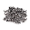 Iron Crimp Beads Covers, Cadmium Free & Nickel Free & Lead Free, Gunmetal, 3mm In Diameter, Hole: 1.2~1.5mm