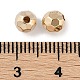 CCBプラスチックビーズ  ラウンド  多面カット  5.5x5.5mm  穴：1.6mm&nbsp;ALUM-U001-01A-02-3