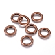 CCBプラスチックフレームコネクター  リング  赤銅鉱  22x4mm  14mm内径&nbsp;CCB-P004-43R-1