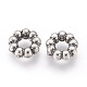 CCBプラスチックフレームコネクター  リング  アンティークシルバー  11.5x4mm  穴：5mm&nbsp;CCB-K007-021AS-2