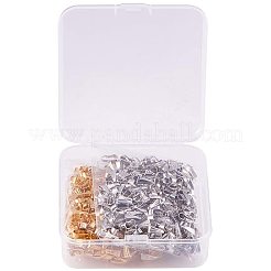 鉄はベイルにスナップ  ミックスカラー  8.5x3.5x4mm  穴：2.5x7.5mm  800個/セット&nbsp;IFIN-PH0023-98