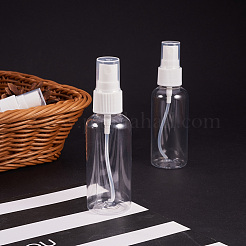60ml透明ペットプラスチック詰め替えスプレーボトル  香水用  エッセンシャルオイル  PPのプラスチック漏斗ホッパーとPEのプラスチックスポイト  透明  ボトル：12x3.6センチメートル  容量：60ミリリットル  ホッパー：3.7x0.6~3.7cm  スポイト：15x0.25~1.2cm  32個/セット&nbsp;MRMJ-BC0001-51