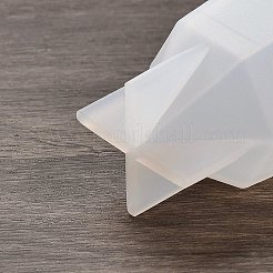 Diyのシリコーンキャンドル型  キャンドル作り用  六角  4.6x5.1x7.3cm&nbsp;SIMO-H018-04E