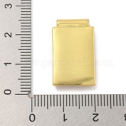ラックメッキ真鍮パヴェ天然シェルペンダント  宗教長方形チャーム  18KGP本金メッキ  カドミウムフリー＆鉛フリー  長持ちメッキ  イエスの神聖な心  22.5x13.5x3mm  穴：1.6mm&nbsp;KK-G513-27G