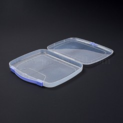 プラスチックの箱  長方形  コーンフラワーブルー  18x21.5x2.3cm&nbsp;CON-F018-05A