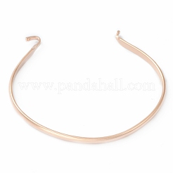 304ステンレススチールカフバングル作り  交換可能なカフバングル  ローズゴールド  1/8インチ（0.35cm）  内径：2-1/8インチ（5.45cm）x2インチ（4.95cm）&nbsp;STAS-H154-01RG