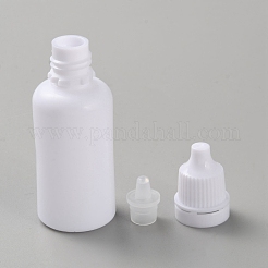 プラスチック接着剤ボトル  ホワイト  2.5x7.45cm  内径：0.85のCM  容量：20ml（0.68fl.oz）&nbsp;AJEW-WH0348-299E