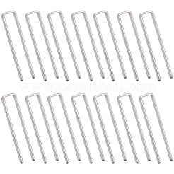 亜鉛メッキ鉄シャッターファスナー4個  シャッター交換用  プラチナ  21x5mm&nbsp;FIND-WH20040-18