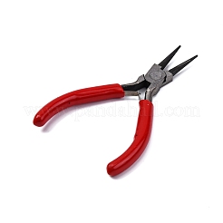 45＃鋼のアクセサリーのペンチ  ラウンドノーズプライヤー  レッド  12.3x5x0.95cm&nbsp;PT-C002-05C