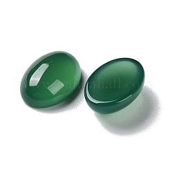 ガラスカボション  ovall  グリーン  14.5x10x5mm&nbsp;GLAA-B015-08A