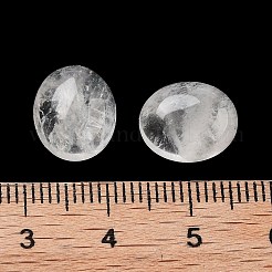 天然水晶カボション  ロッククリスタルオーバル  12x10x4.5mm&nbsp;G-G145-01A-37