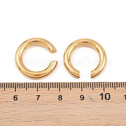 316サージカルステンレスカフイヤリング  C字型  ゴールドカラー  20x3.5mm&nbsp;EJEW-C160-04G