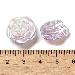 不透明なアクリルビーズ  混合図形  ミックスカラー  11~23x12.5~30x2.5~10.5mm  穴：1~2mm&nbsp;OACR-H039-03B