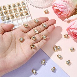 プレシオサ® マキシマ クリスタル 縫い付けカップ  マルチ連リンク  チェコクリスタル  真鍮製爪付き台座付き  719 37 407 バロック梨  ゴールドカラー  00030 235 ハニー  10x7mm&nbsp;LS-Y-PRC-SD10-00030-235-G