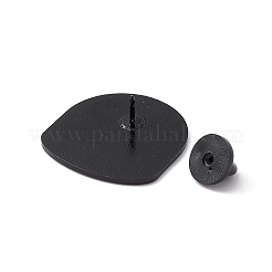 バックパックの服の単語合金ブローチと猫  ゴールド  30x28.5x1.7mm  ピン：1.2mm&nbsp;JEWB-M024-02B-B