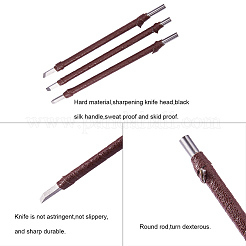 中国シール切手と石のシール切削手工具セット&nbsp;TOOL-WH0029-03