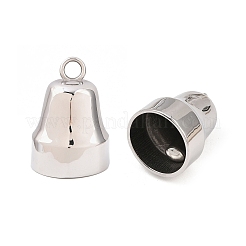 304ステンレスベルペンダント  ステンレス鋼色  37x27mm  穴：5.5mm&nbsp;STAS-Z171-21P