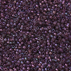 MIYUKIデリカビーズ  シリンダー  日本製シードビーズ  11/0  （db0104)クラレットレインボーゴールド光沢  1.3x1.6mm  穴：0.8mm  約20000個/袋  100 G /袋&nbsp;SEED-J020-DB0104
