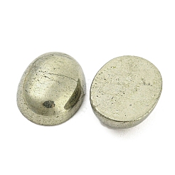 天然パイライトカボション  オーバル  16x12x5mm&nbsp;G-G013-02C