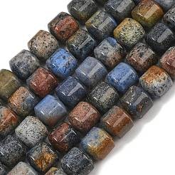 天然デュモージェライトビーズ連売り  コラム  10x10mm  穴：1mm  約39個/連  15.55''（39.5センチメートル）&nbsp;GG-CBAC4F6-A01-02A