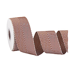 ポリエステルリボン  洋服アクセサリー  フラット  シエナ  1-1/2インチ（38mm）  約9.84ヤード（9m）/ロール&nbsp;OCOR-WH0036-83D-03