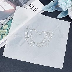 2シート2スタイルグリッターホットフィックスラインストーン  パッチにアイロン  ドレスシューズ衣服装飾  90x175x1mmと250x302x1mm  1枚/スタイル&nbsp;DIY-GF0006-60