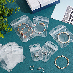 透明プラスチック製再封可能包装袋 250種類 5個  長方形  透明  9~15x5.5~10.5x0.02cm  50個/スタイル&nbsp;OPP-NB0001-03