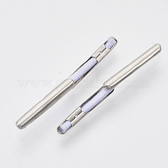 弾性有刺鉄線  ステンレス鋼パーツ  指輪固定用  ホワイト  25~27x1mm&nbsp;FIND-Q086-A-02