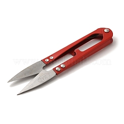 変色しないステンレス製ハサミ  レッド  110x24x10mm&nbsp;X-PT-R001-8