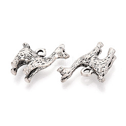 合金のチベット風チャーム  アルパカチャーム  アンティークシルバー  18.5x16x5mm  穴：1.5~1.6mm&nbsp;TIBEP-T054-23AS