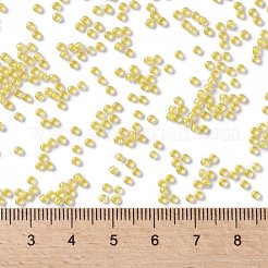 TOHOラウンドシードビーズ  日本製シードビーズ  （349)つの内側のカラークリスタル/ゴールドの裏地  11/0  2.2mm  穴：0.8mm  約50000個/ポンド&nbsp;SEED-TR11-0349