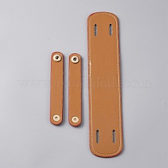 模造革バッグハンドルラップ  圧力軽減パッド  バッグ交換用アクセサリー用  オーバル  ペルー  23x4.8x0.3cm&nbsp;FIND-WH0126-223C