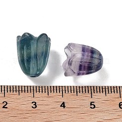 天然の蛍石ビーズ  花  15x12mm  穴：1.6mm&nbsp;G-A222-03F