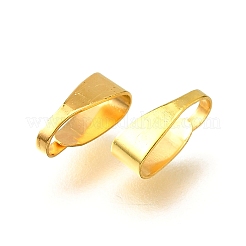 真鍮製バチカン  ペンダント用  ゴールドカラー  7x3x3mm  穴：6x2mm&nbsp;KK-M029-02G