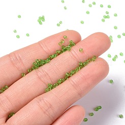 Fgb 360g 18色 12/0グレードA ラウンドガラスシードビーズ  透明色  ミックスカラー  2x1.5mm  穴：0.8mm  20 G /カラー  約38400個/箱&nbsp;SEED-JP0012-14-2mm