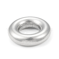 変色しない304ステンレススチール製リンクリング  丸いリング  ステンレス鋼色  15x4mm  内径：7mm&nbsp;STAS-F287-27P