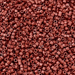 MIYUKIデリカビーズ  シリンダー  日本製シードビーズ  11/0  （db1838f）デュラコート亜鉛メッキマットベリー  1.3x1.6mm  穴：0.8mm  約20000個/袋  100 G /袋&nbsp;SEED-J020-DB1838F